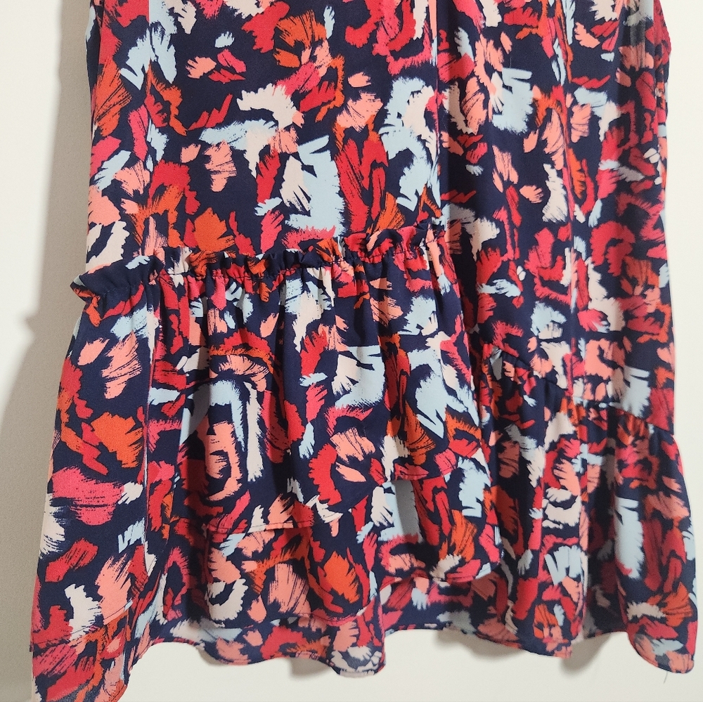 Halogen Asymmetrical Graphic Print Tank Top - Picture 6 of 9